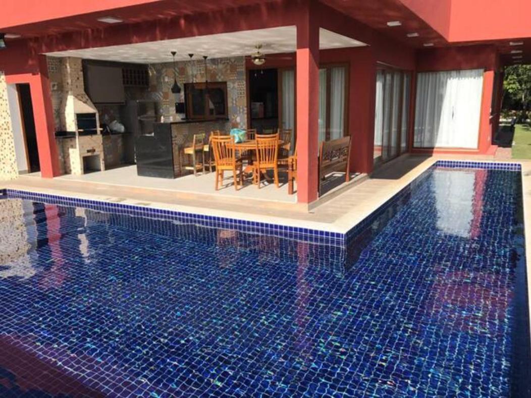 Casa Okkara Itacimirim - 4 suítes - Condomínio Luxo - Piscina Extraordinária - Itacimirim Beach Bahia Brasil Camacari Exterior foto