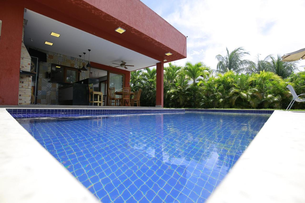 Casa Okkara Itacimirim - 4 suítes - Condomínio Luxo - Piscina Extraordinária - Itacimirim Beach Bahia Brasil Camacari Exterior foto