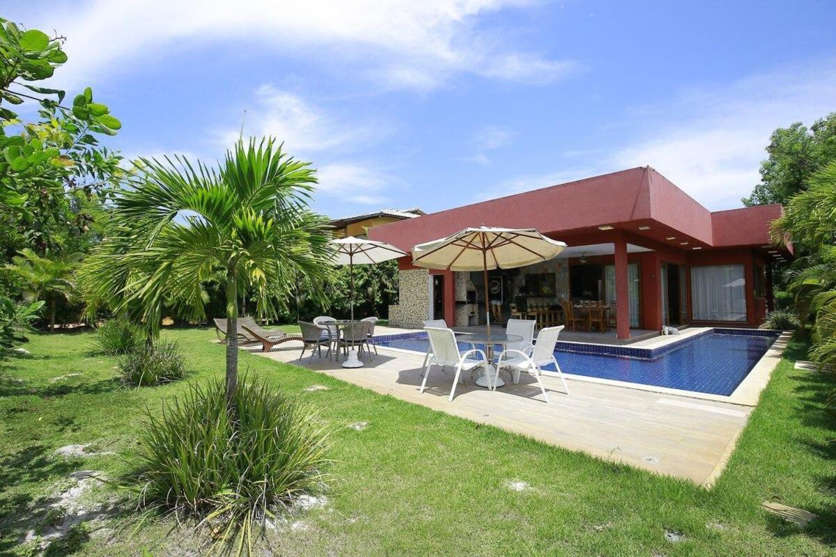 Casa Okkara Itacimirim - 4 suítes - Condomínio Luxo - Piscina Extraordinária - Itacimirim Beach Bahia Brasil Camacari Exterior foto