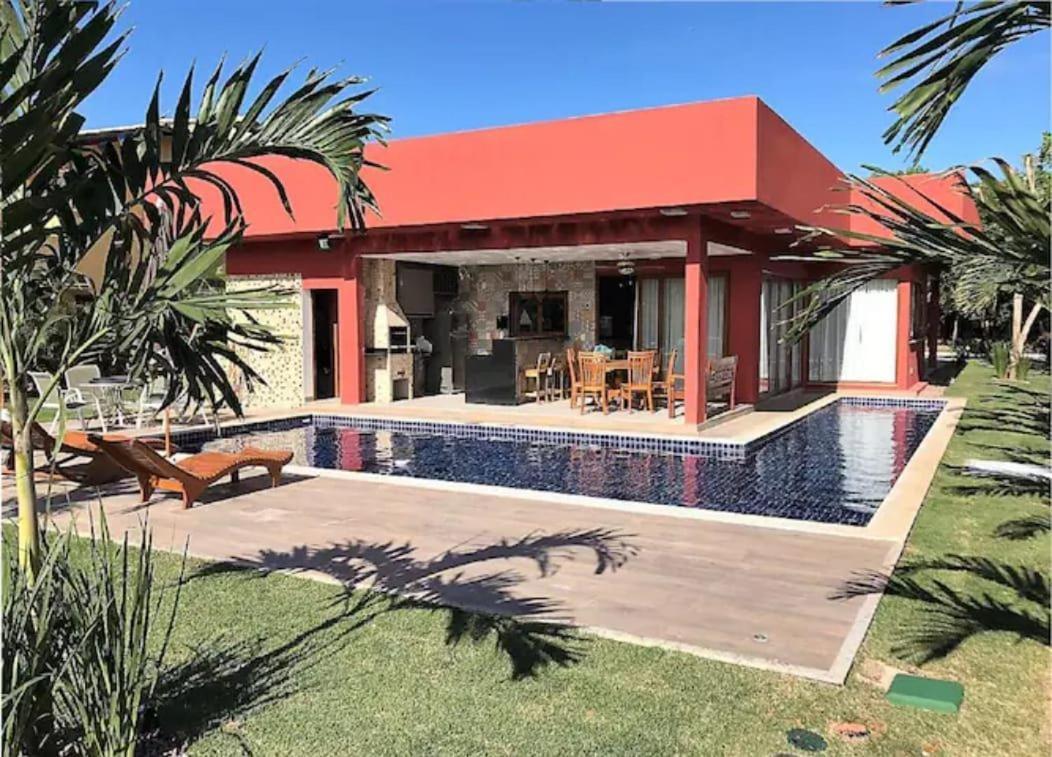 Casa Okkara Itacimirim - 4 suítes - Condomínio Luxo - Piscina Extraordinária - Itacimirim Beach Bahia Brasil Camacari Exterior foto